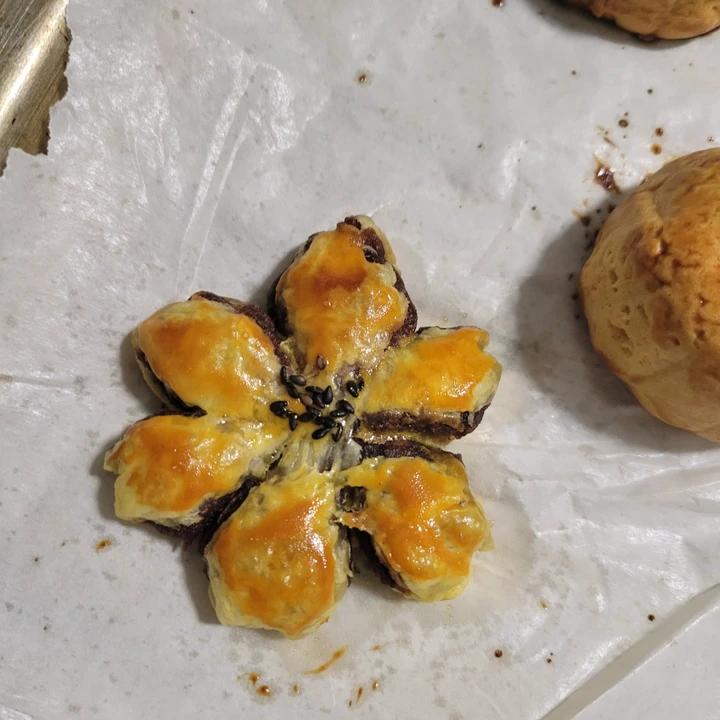梅花酥（桃花酥）（蛋挞皮版）