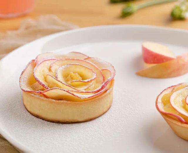 做朵苹果玫瑰搭配下午茶，用美食表达浪漫~的做法