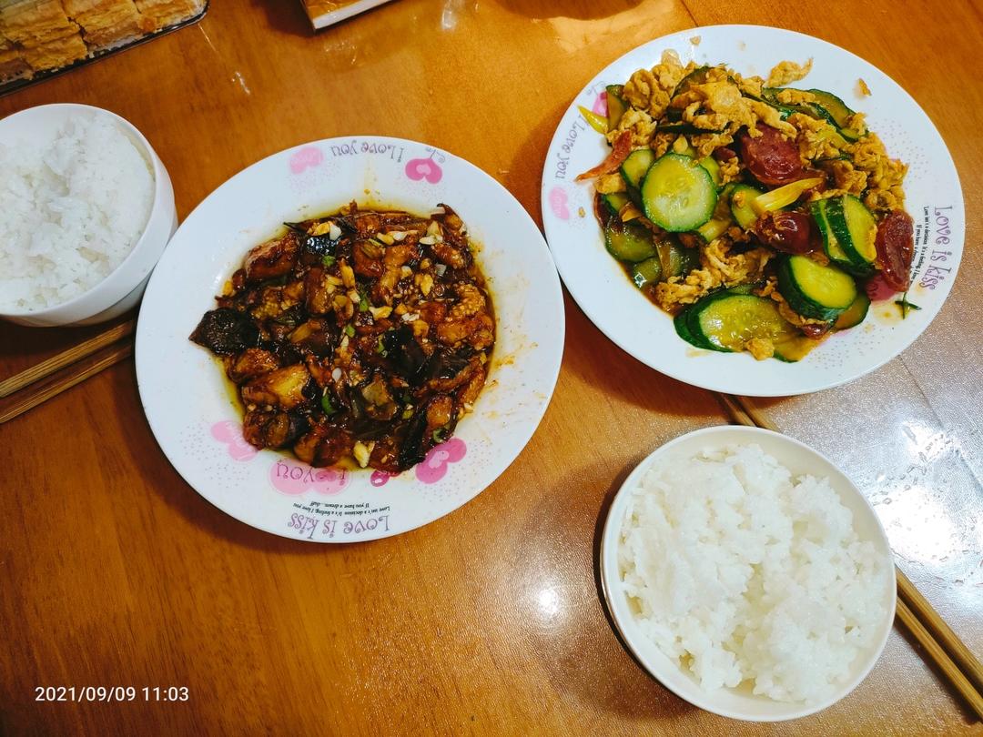 三天假期的中餐
