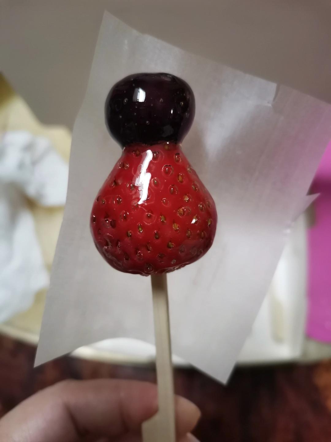 萌空血槽的冰糖葫芦