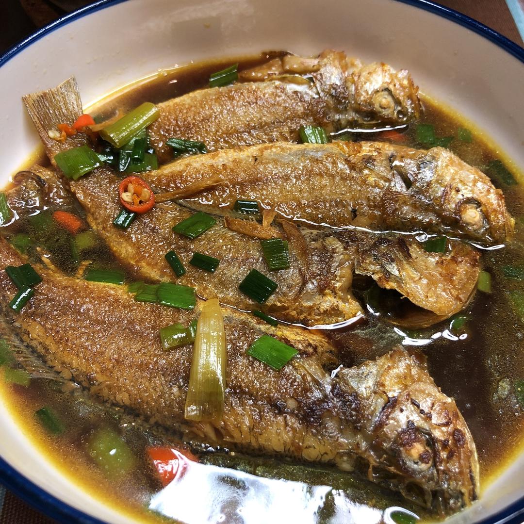 grace周做的家常红烧小黄鱼