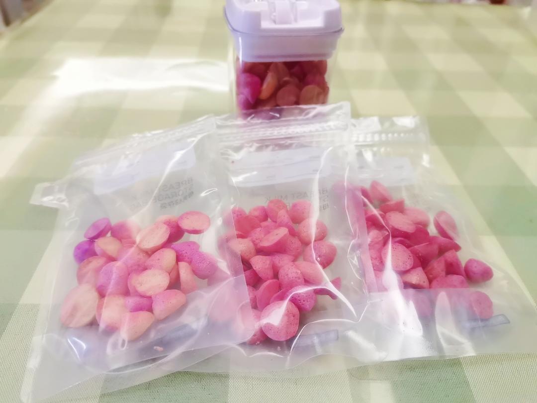 超详细婴儿能吃的无糖无添加剂火龙果溶豆  绝对成功