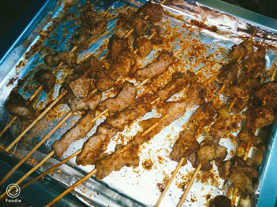烤羊肉串
（烤箱版）