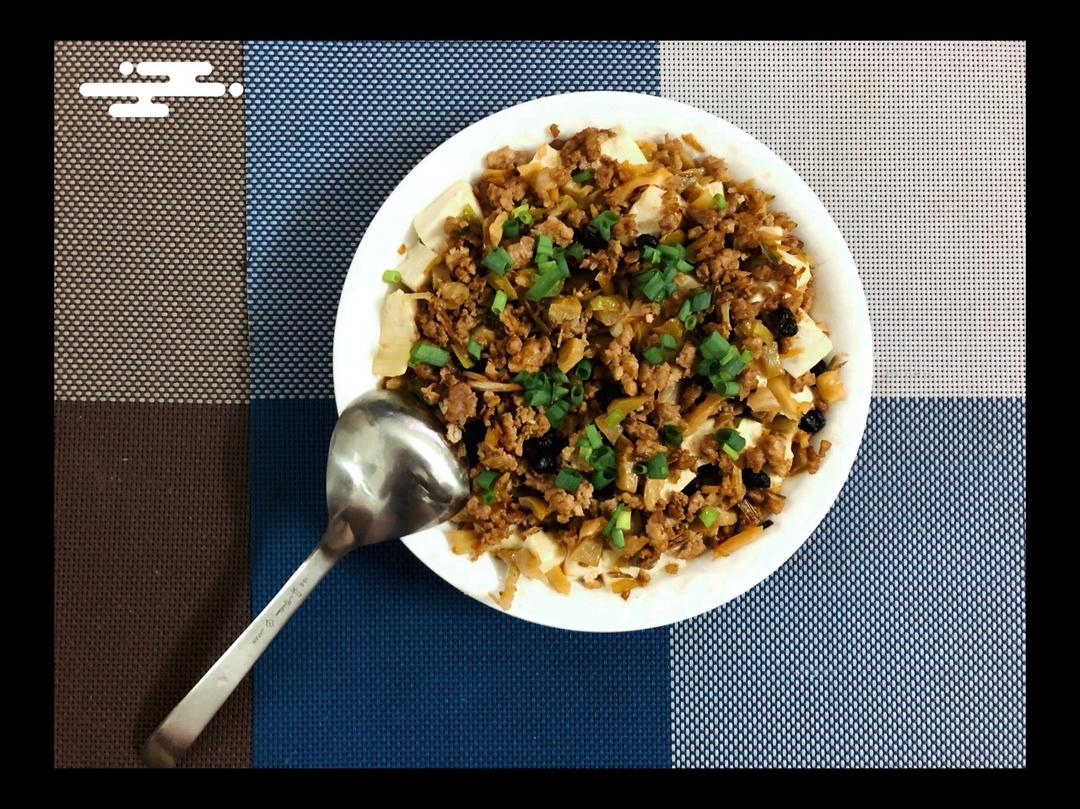 肉末蒸豆腐