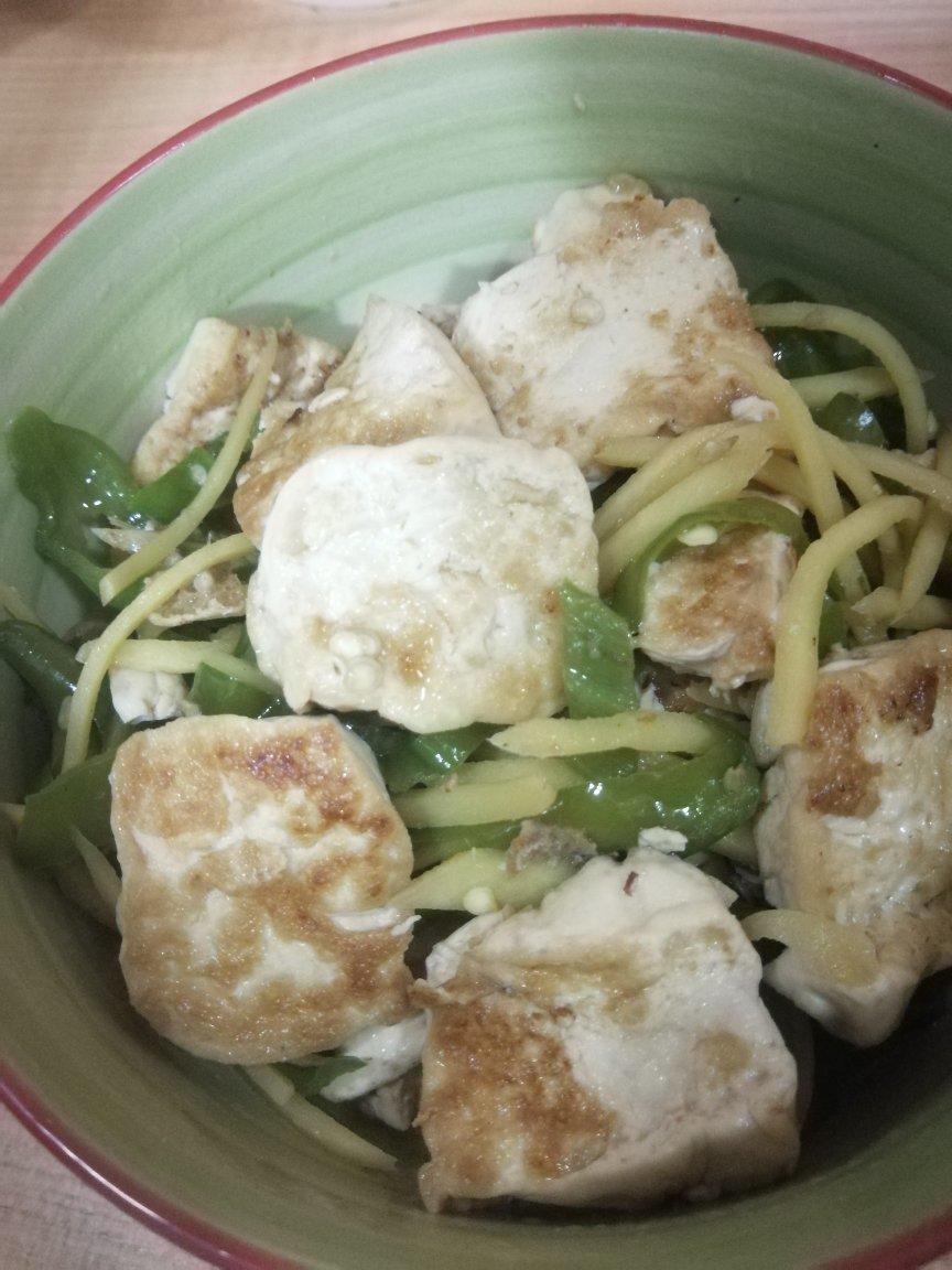 香煎豆腐