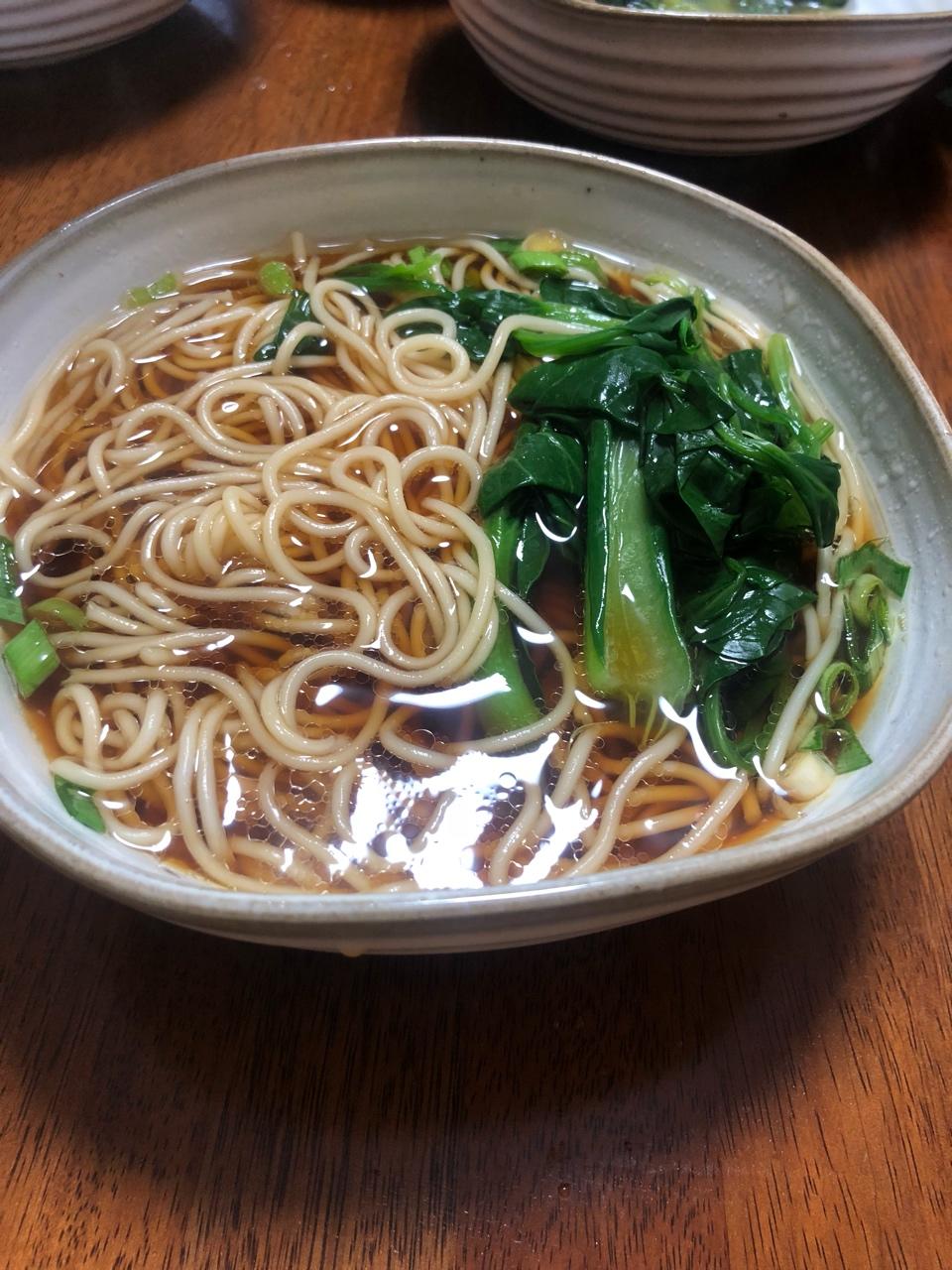 简单却鲜美的酱油面（传家面）