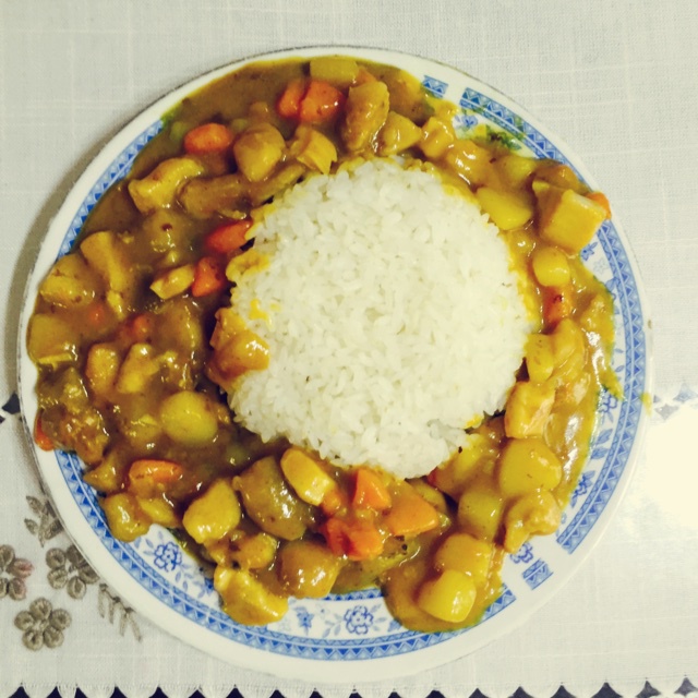 咖喱鸡饭