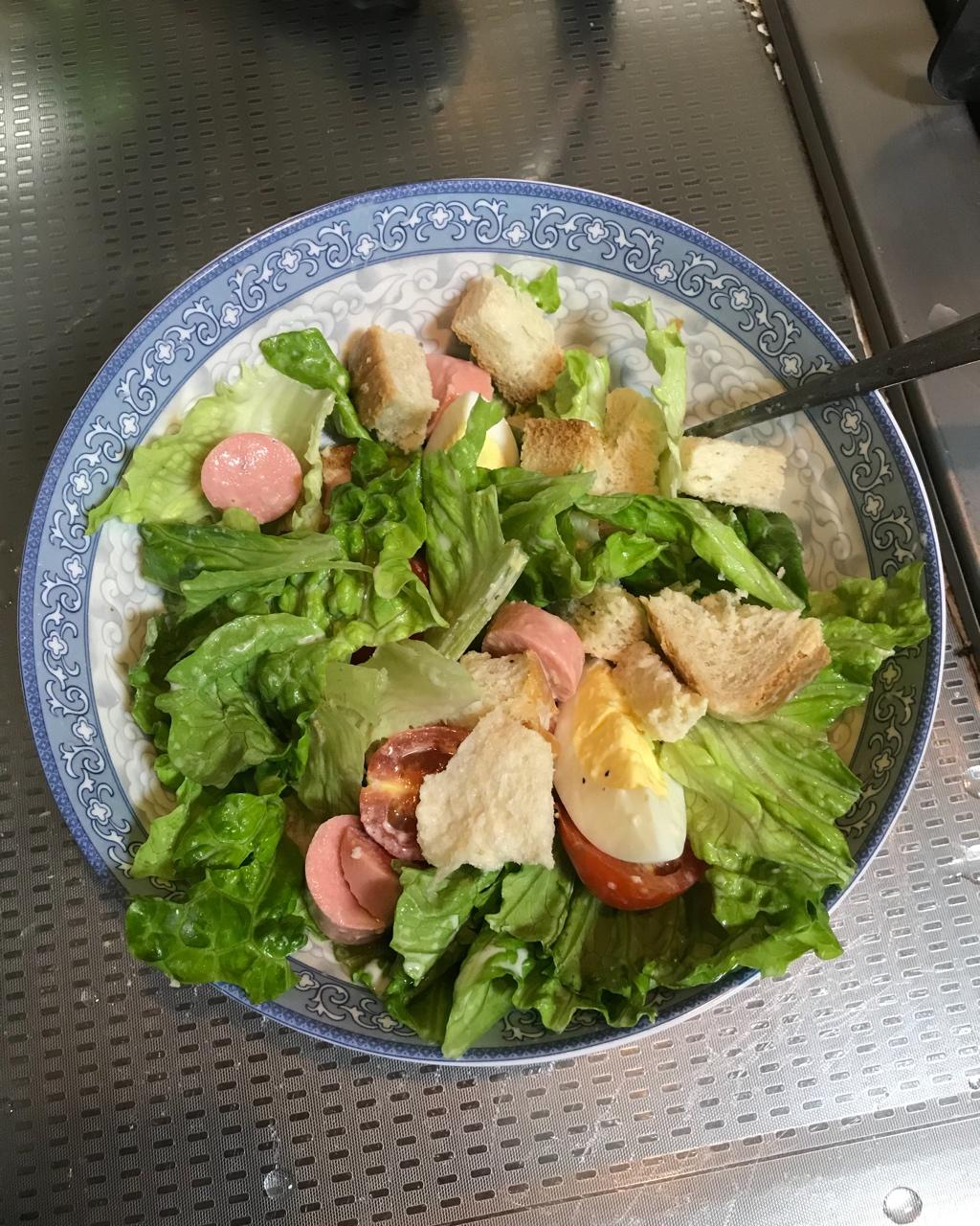 【丘比美食】凯撒沙拉