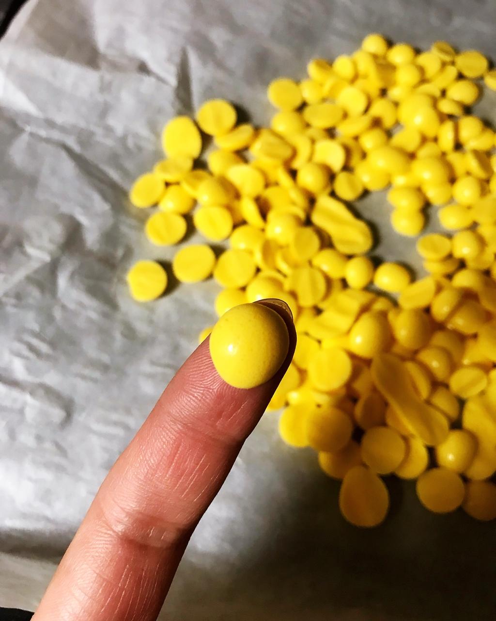 蛋黄溶豆婴儿零食