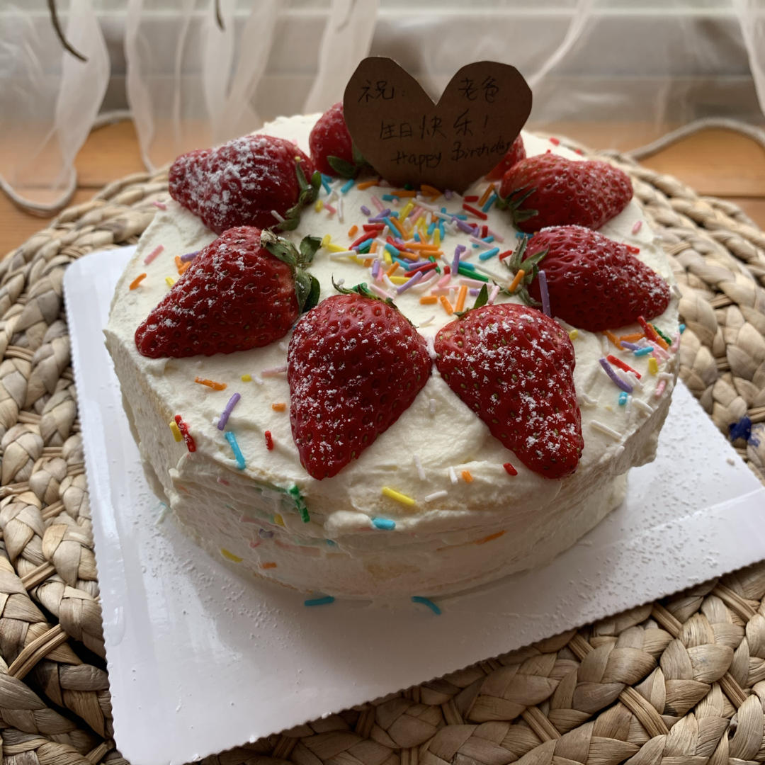 烤箱做蛋糕（戚风蛋糕的做法）