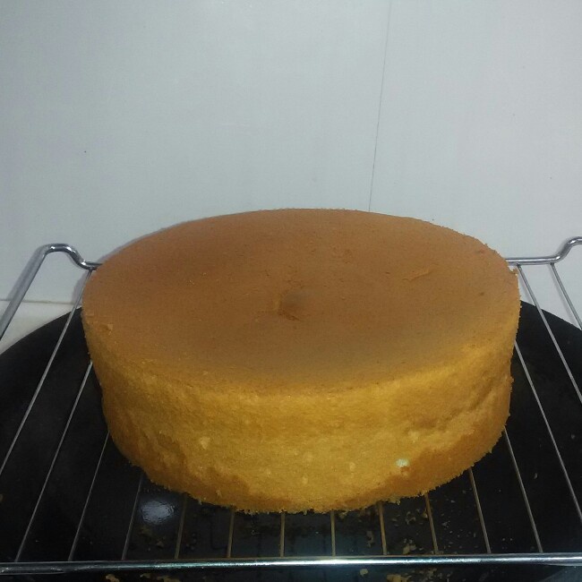 超好记八寸戚风蛋糕（后蛋法）