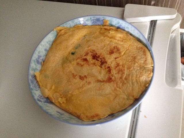葱花鸡蛋饼