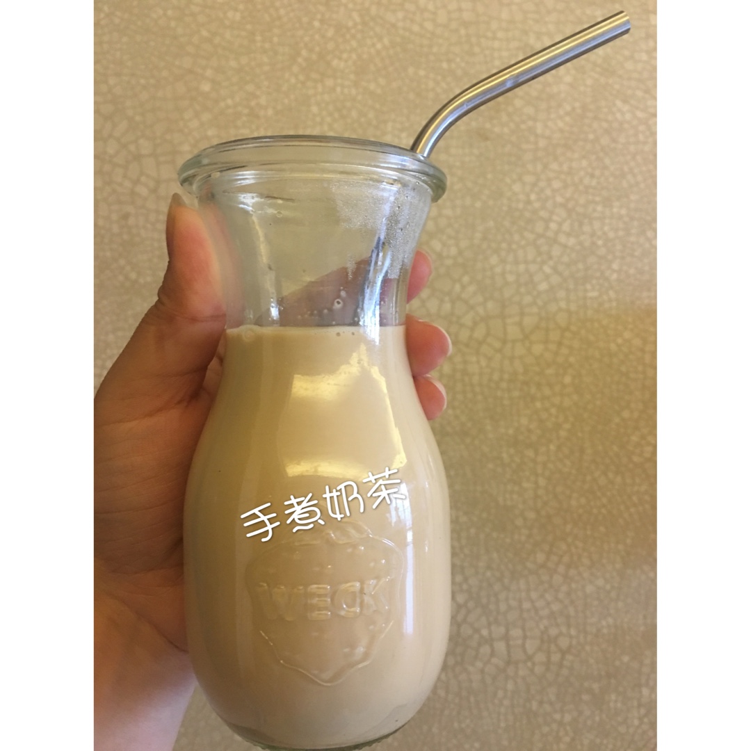 手煮奶茶