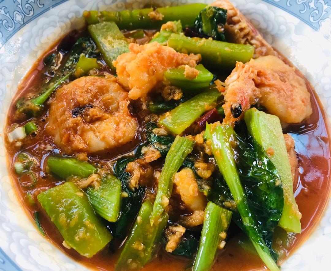 蒜蓉炒大虾
