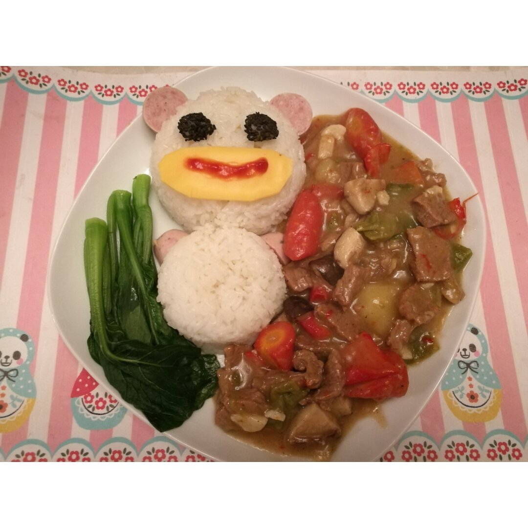 红烩牛肉饭