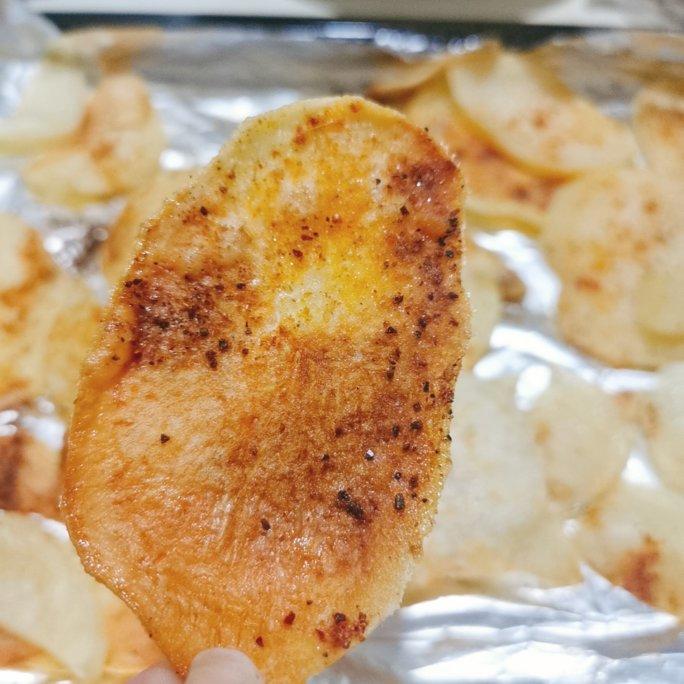 [烤箱版]烤薯片