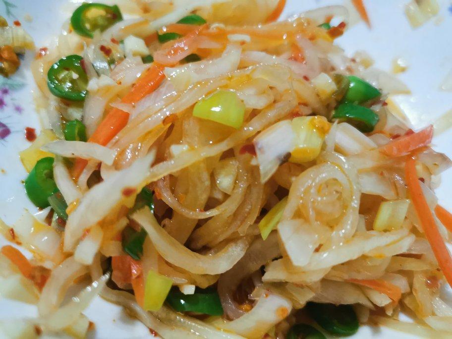 超级脆的凉拌萝卜丝