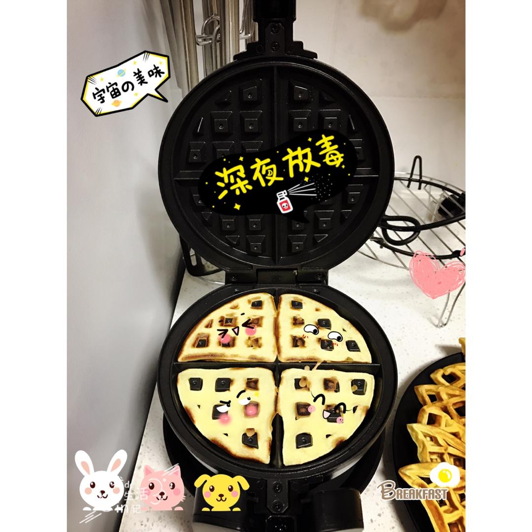 华夫饼  无泡打粉
