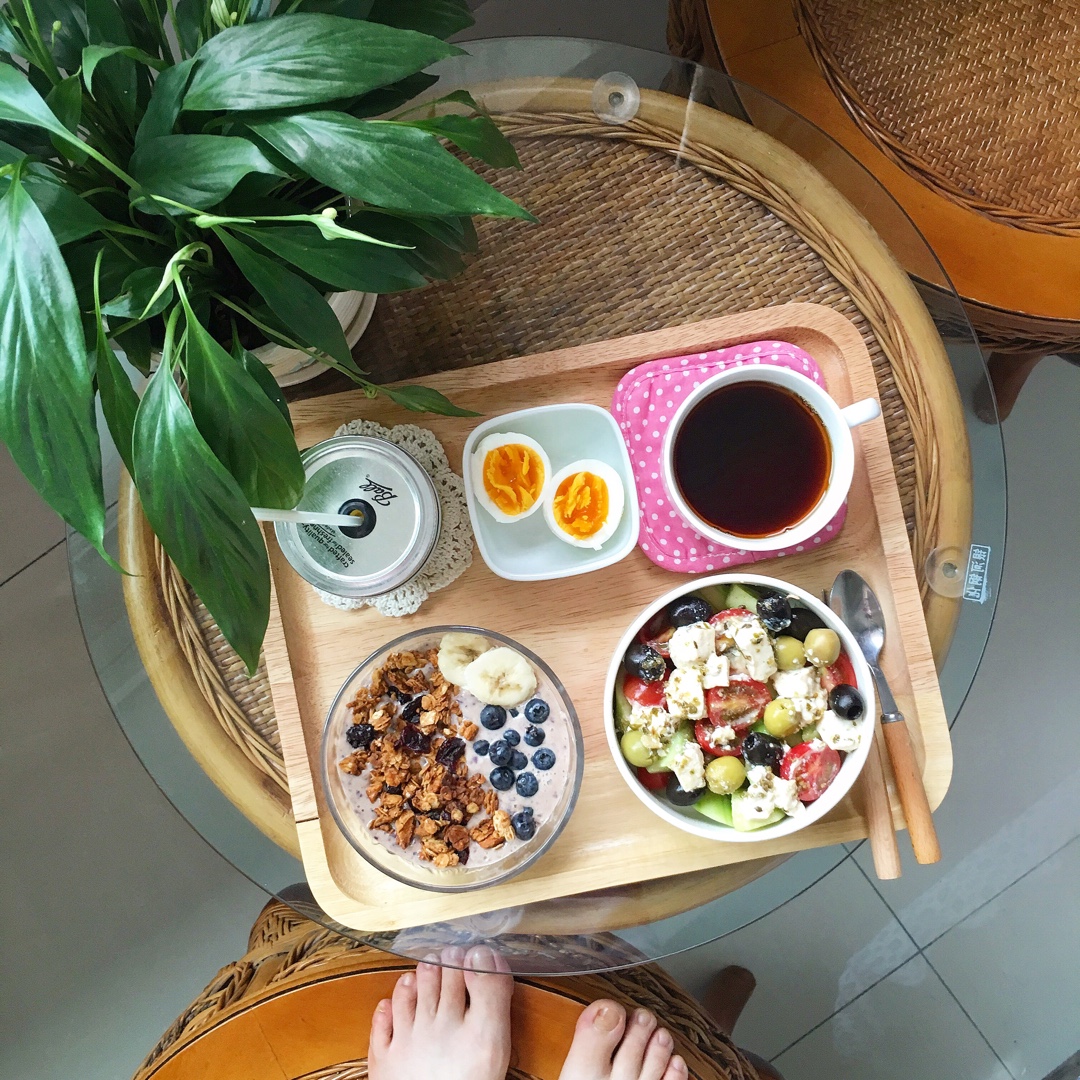 Today's breakfast 格兰诺拉脆麦片