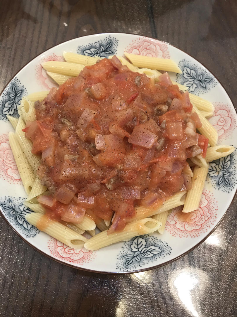 番茄肉酱通心粉