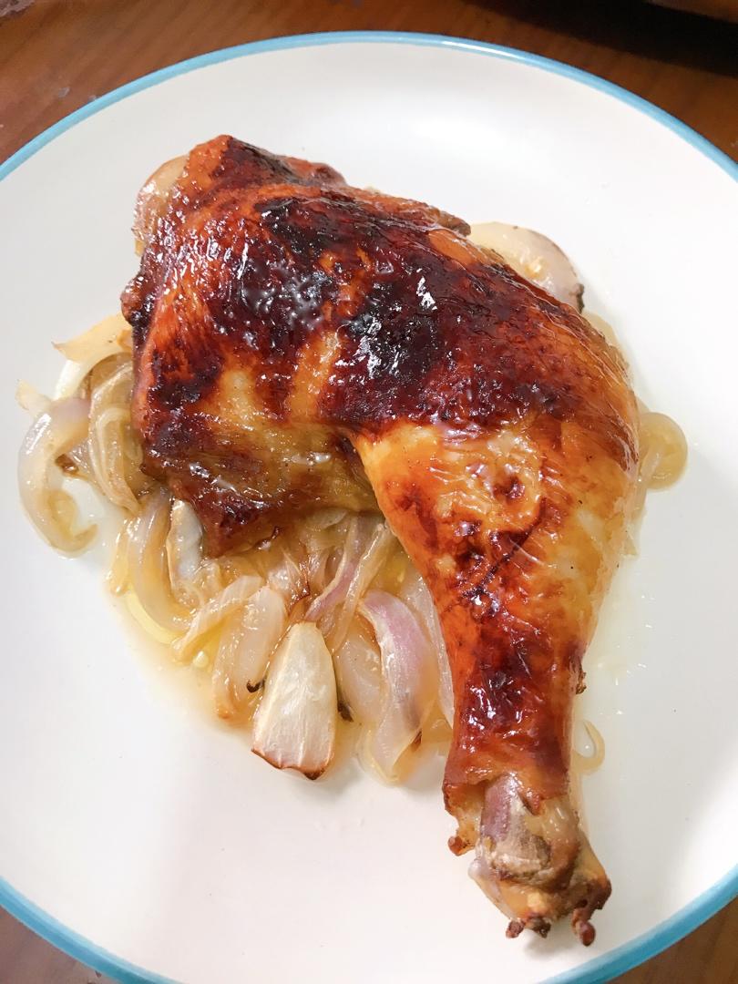 低糖重芝士做的烤鸡腿烤箱版超简单