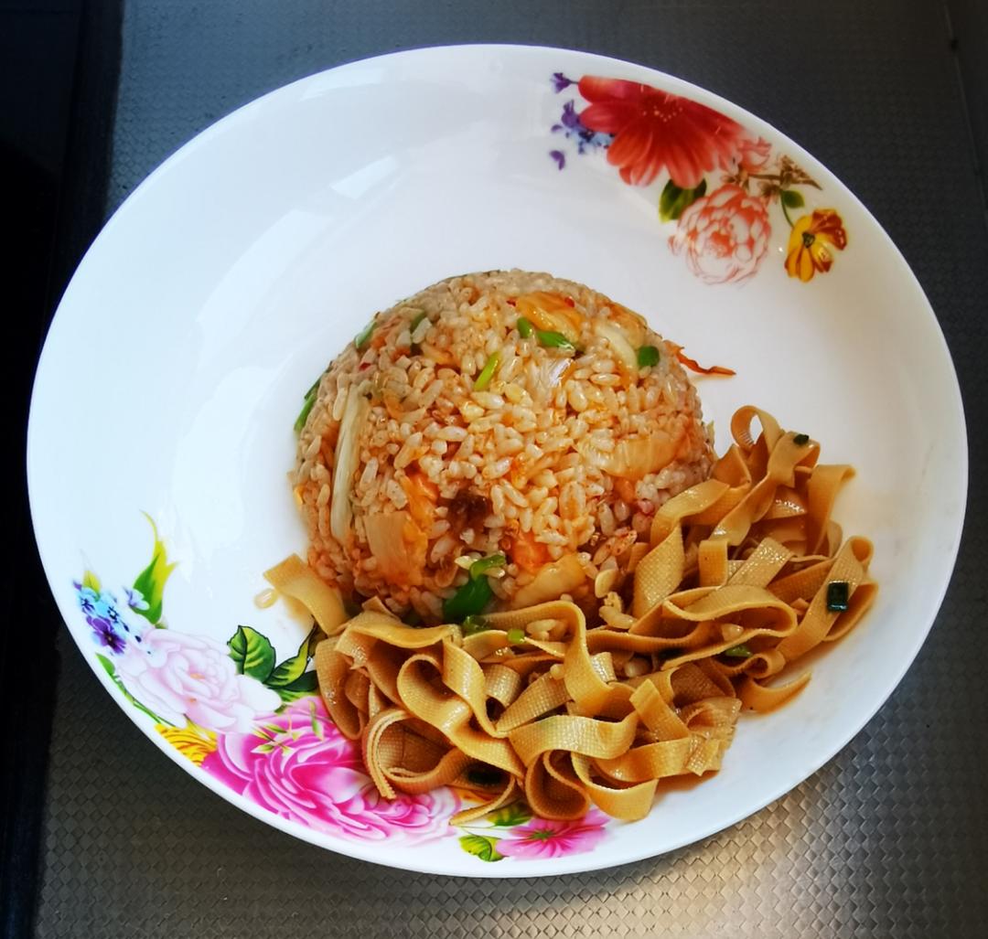 不用厨艺的尖椒干豆腐