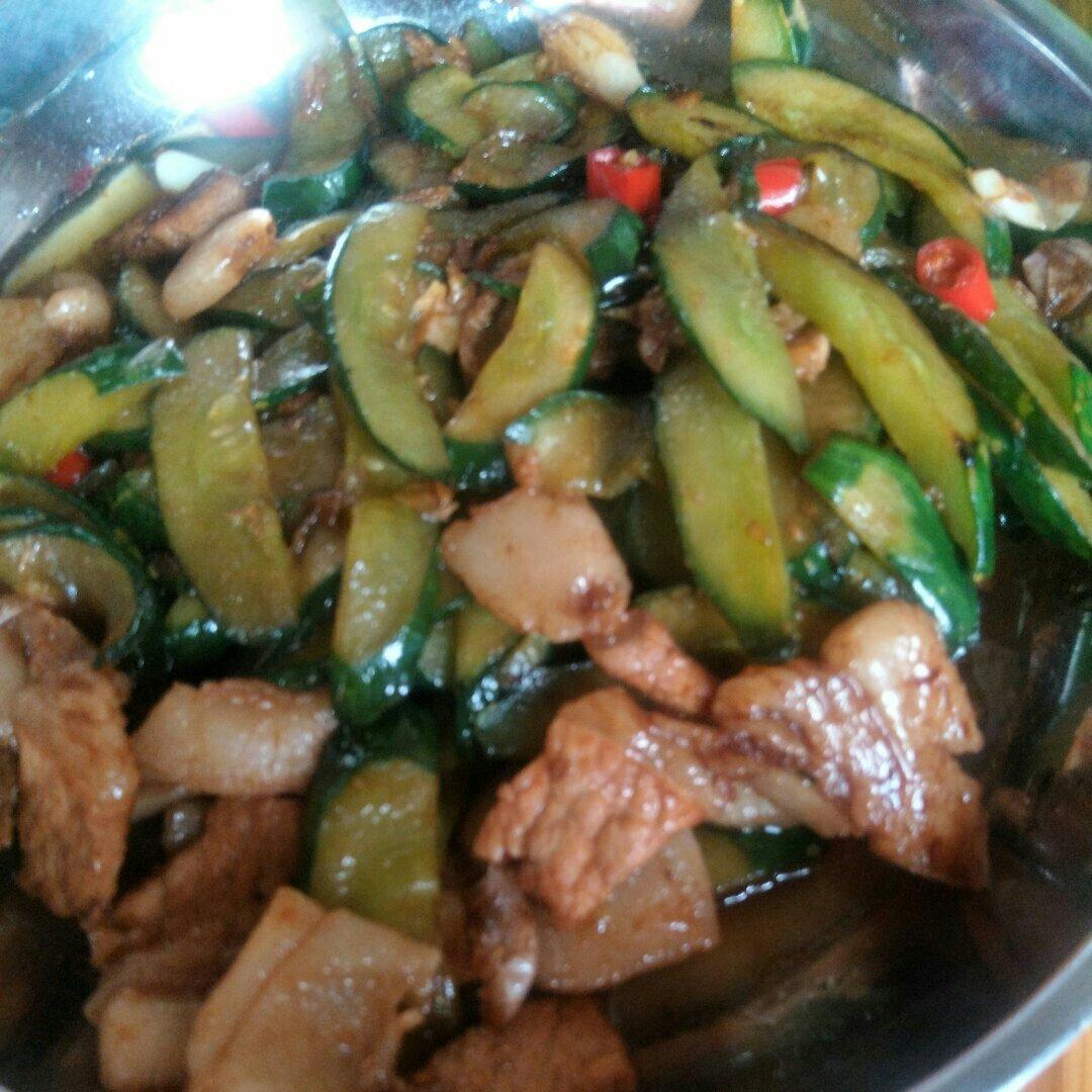 脆黄瓜炒肉
