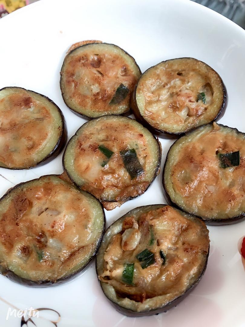不一样的网红肉沫茄子饼