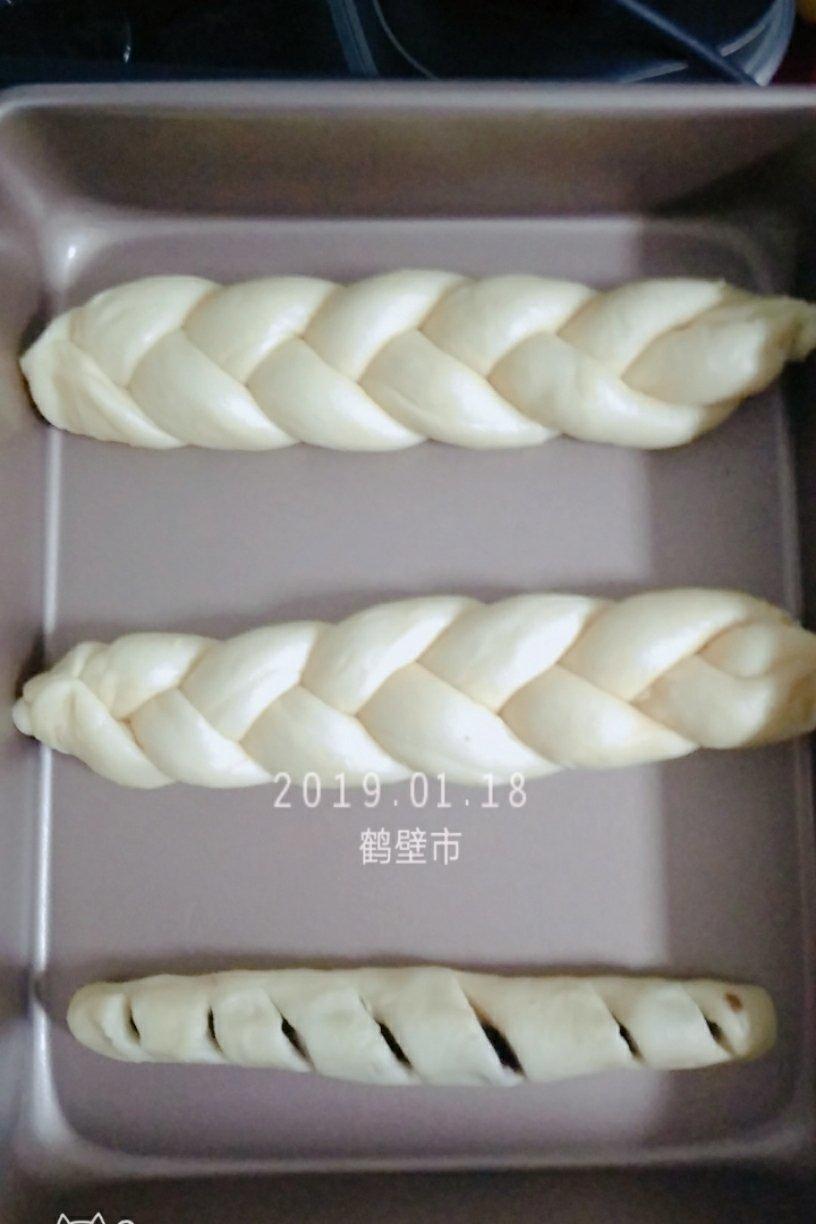 酸奶辫子面包（一次发酵）