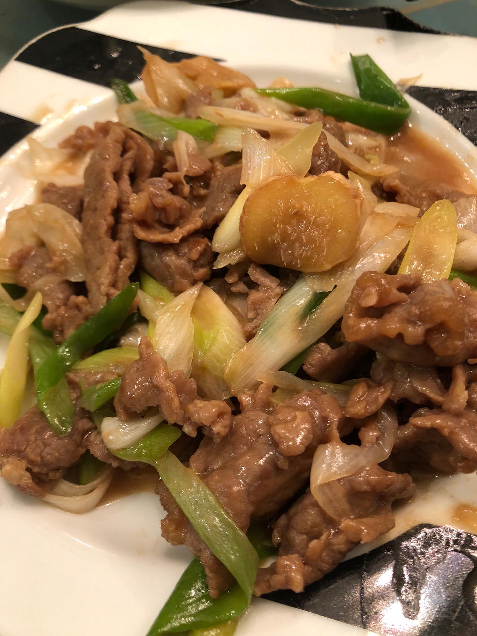 嫩炒牛肉片