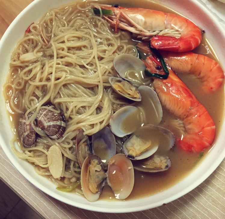 蛤蜊烧面