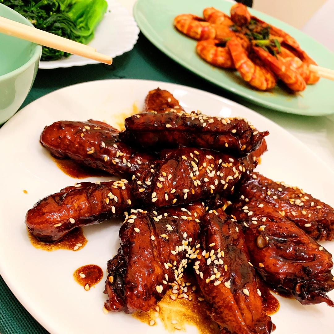 我的轻奢煮艺--蜜汁鸡翅