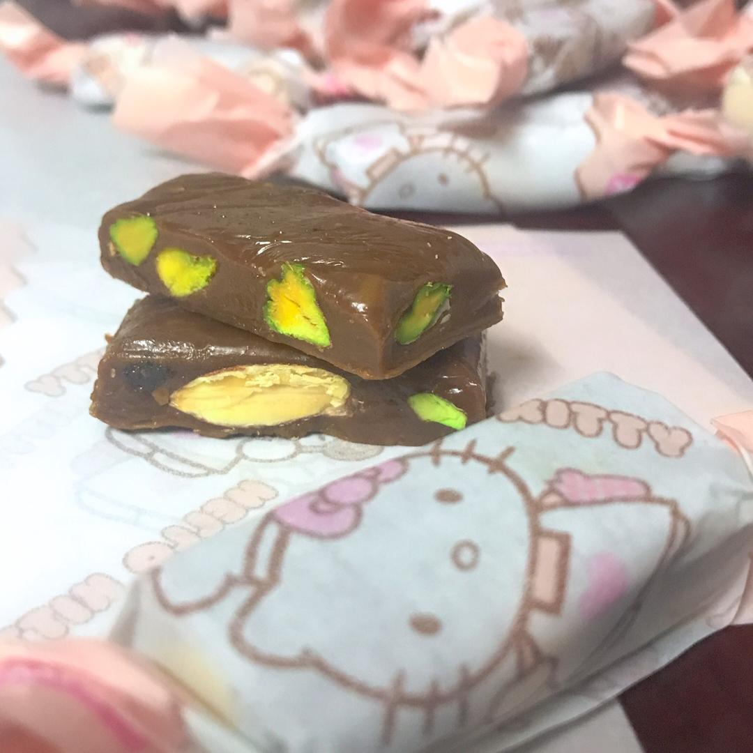 杏仁海盐/咖啡太妃硬糖-不粘牙