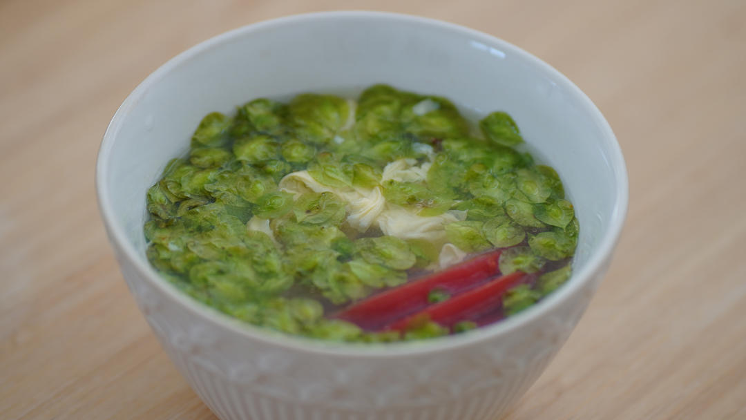 榆钱蛋花汤