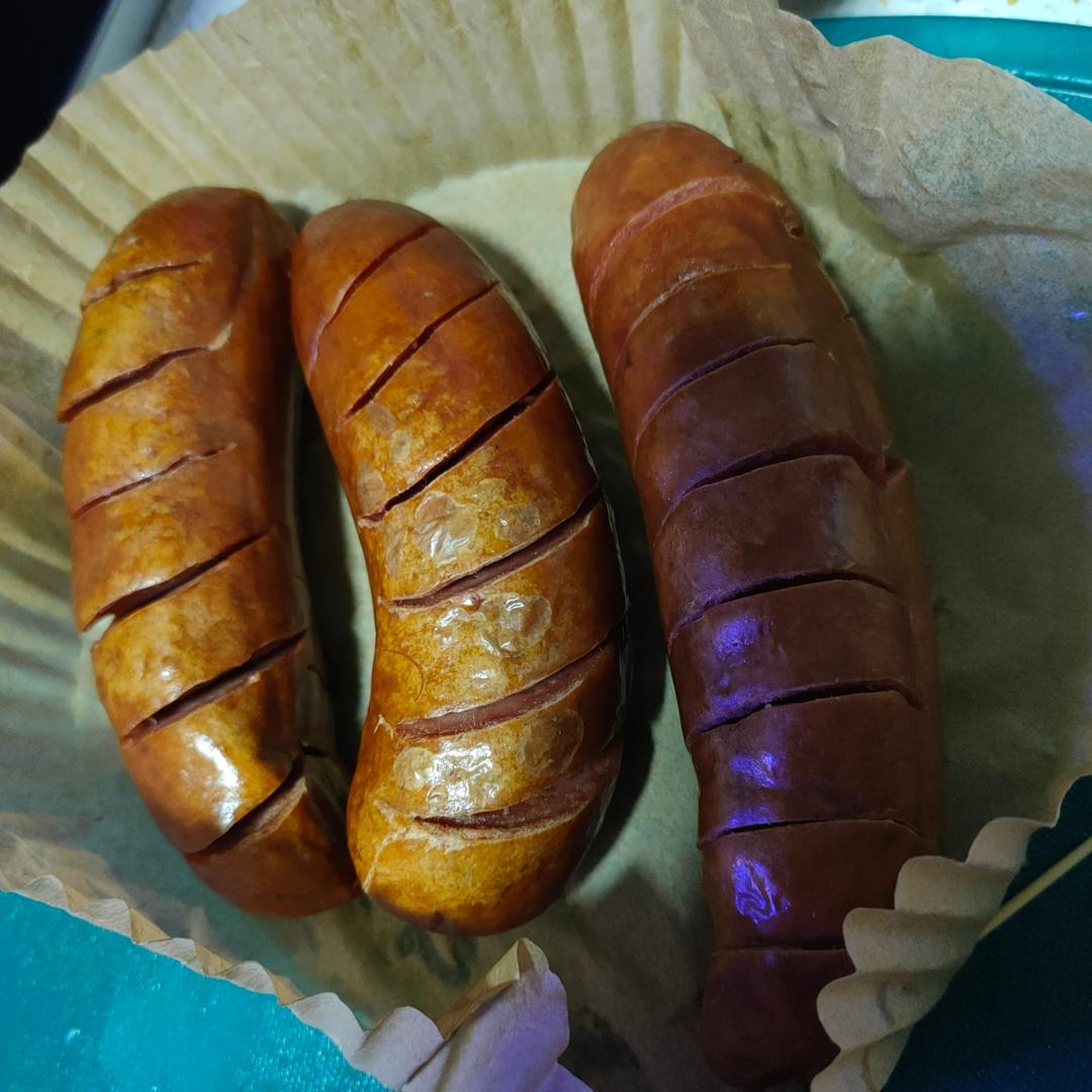 懒人福利 空气炸锅之一 烤肠