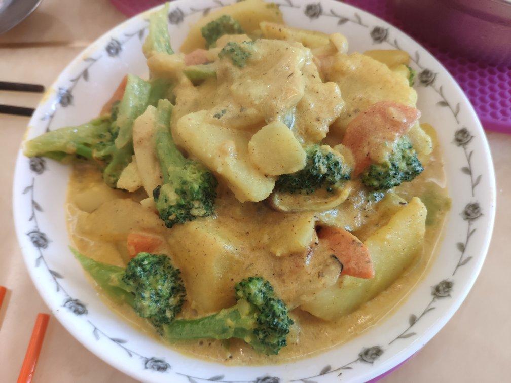 【减脂餐】咖喱时蔬