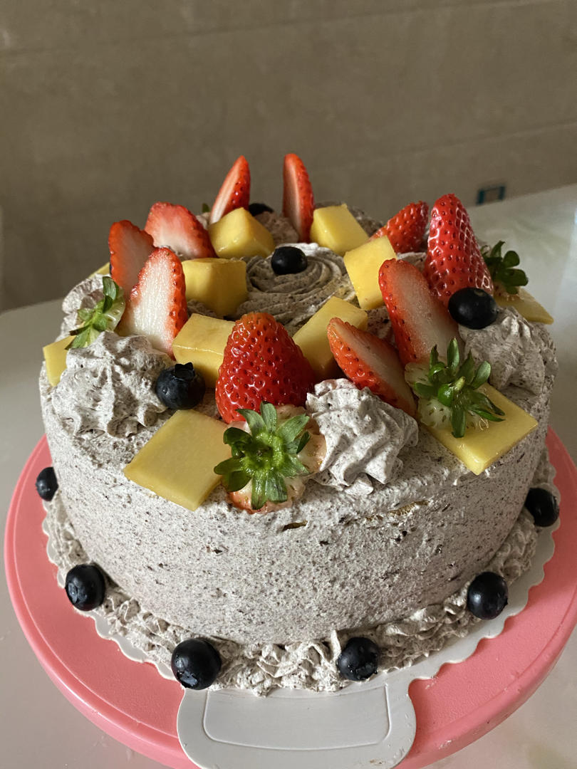 6寸奥利奥咸奶油蛋糕