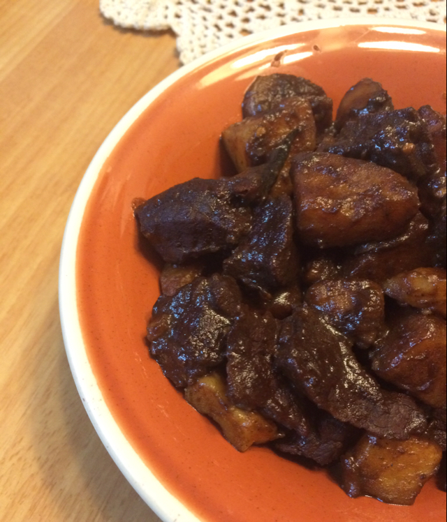 胡萝卜土豆烧牛腩