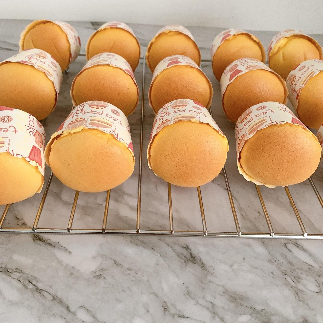 纸杯蛋糕 8寸戚风蛋糕的量