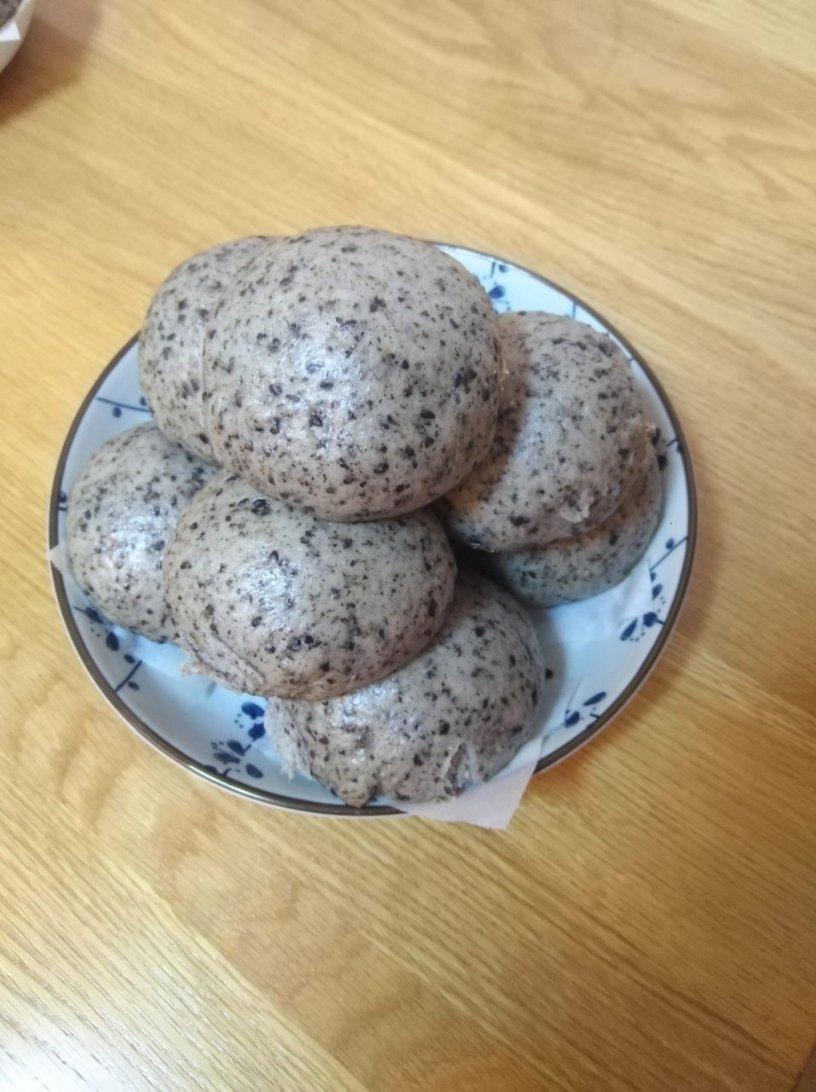 黑芝麻馒头之粗粮馒头2
