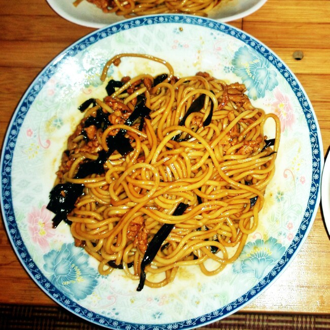 葱油面