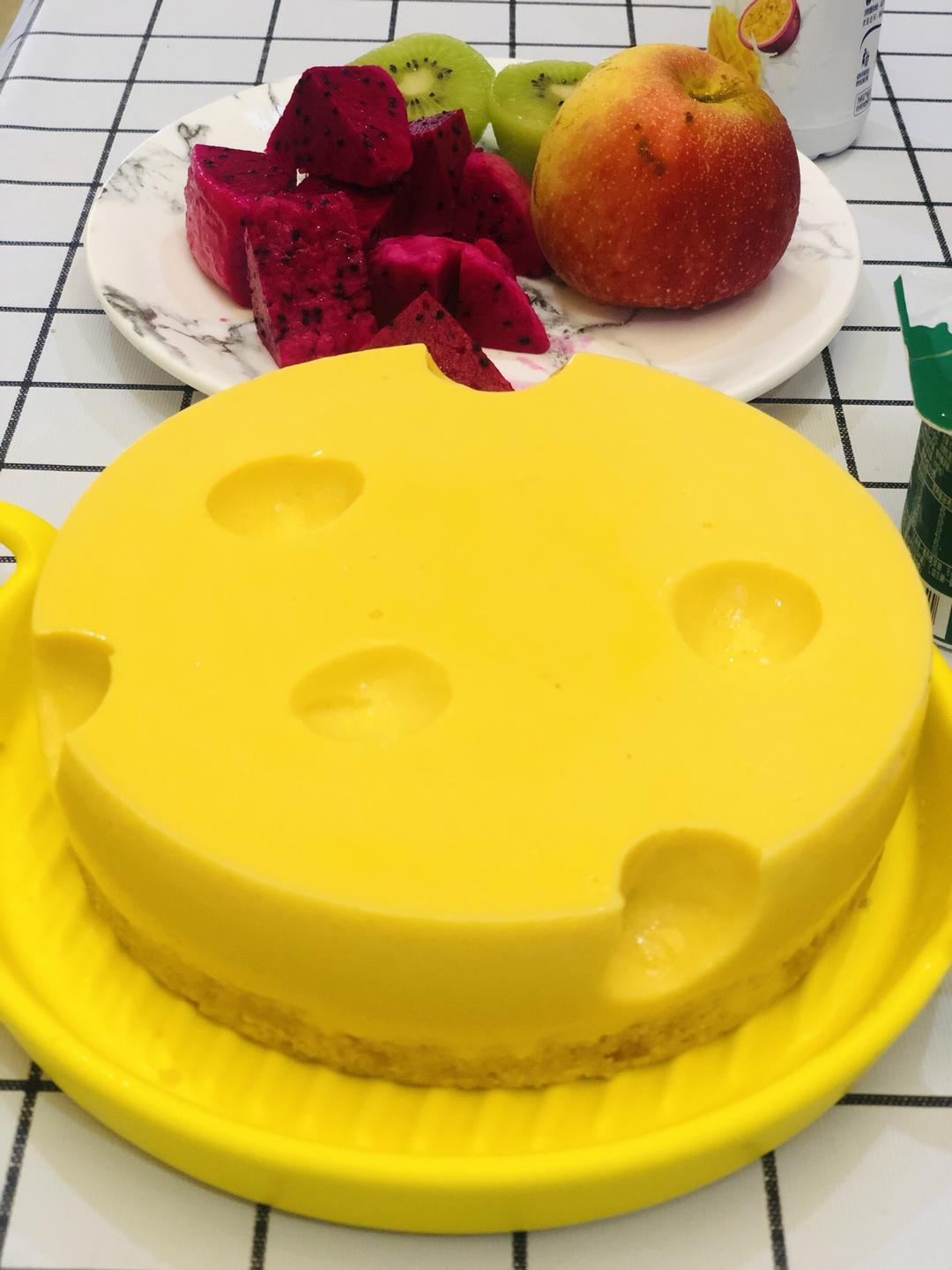 无糖无奶油芒果慕斯