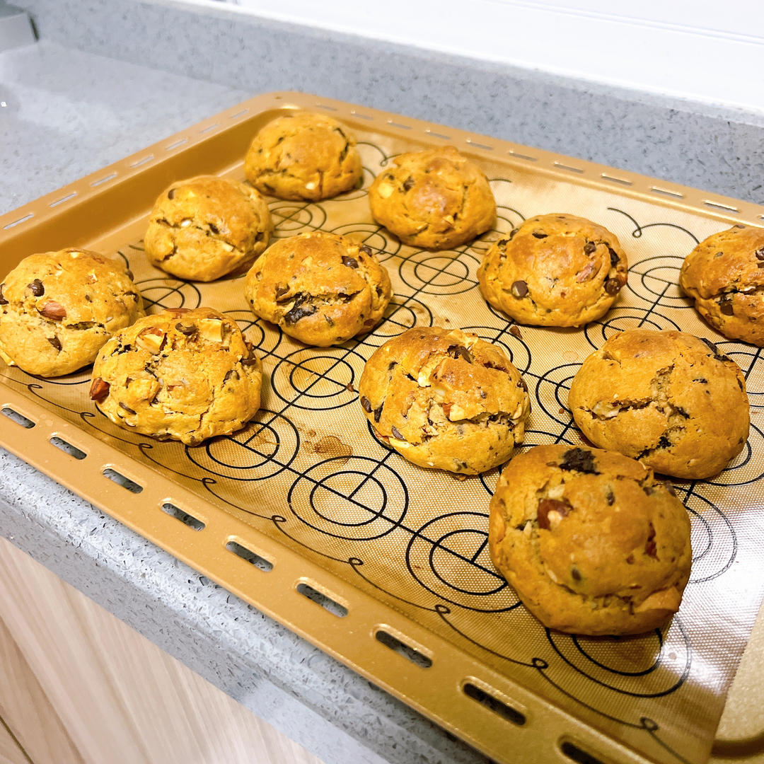 【纽约软曲奇】ins爆款，减糖版！外酥里软会爆浆