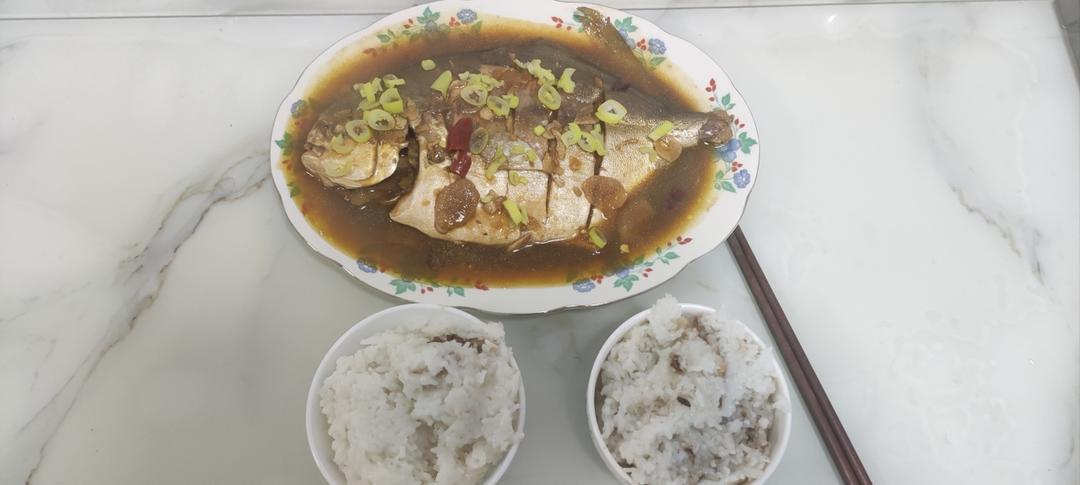 家常红烧鲳鱼