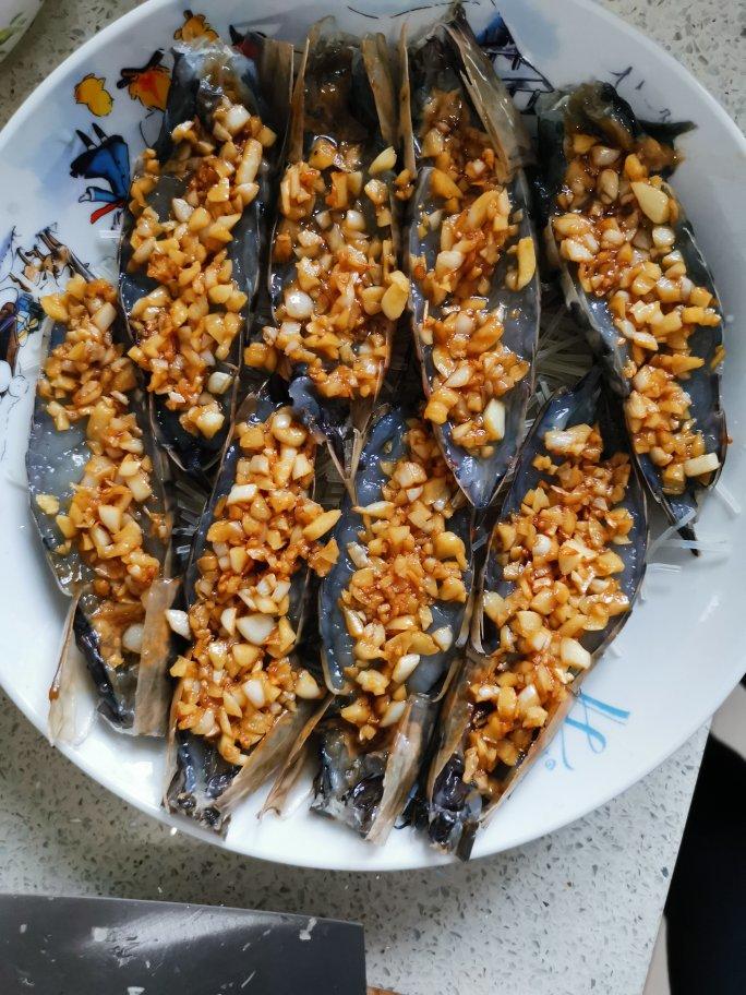 蒜蓉蒸虾