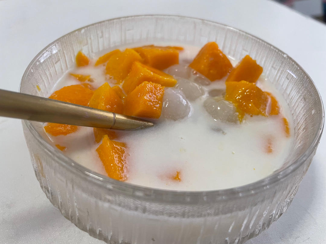 Q弹爽口的椰汁啵啵球