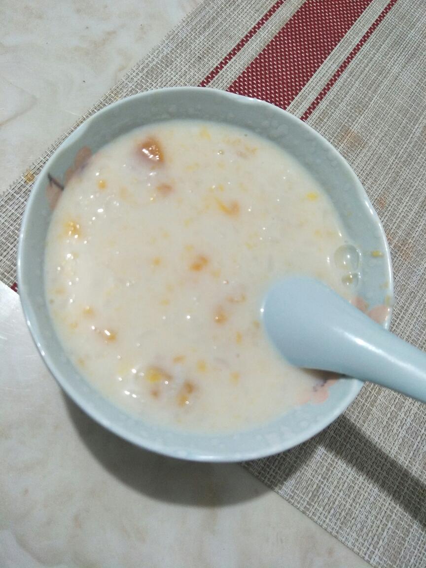 懒人牛奶木瓜粥