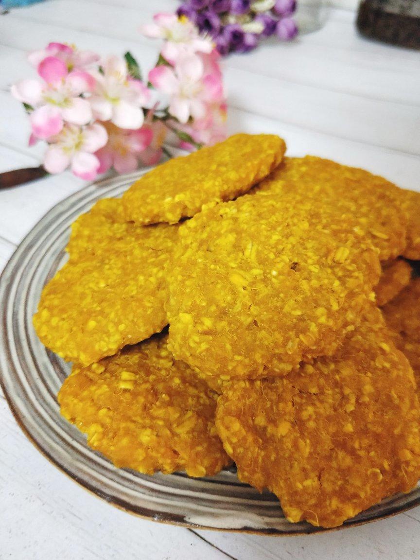 南瓜燕麦低脂减肥饼干