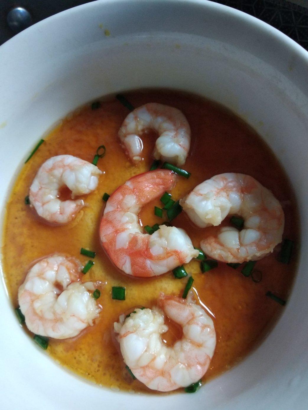 虾仁鸡蛋羹