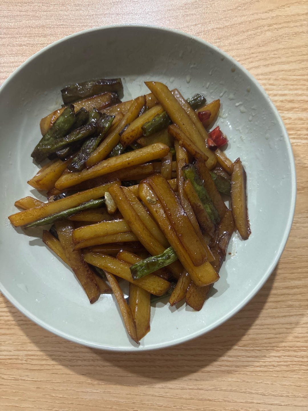 干煸豆角土豆